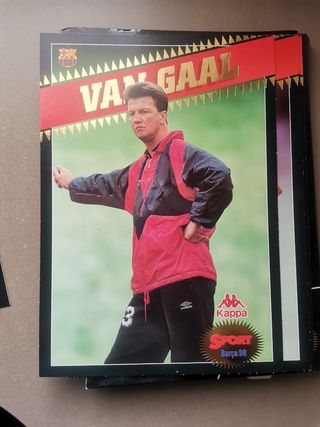 Colección postales del Barcelona 97-98