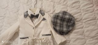 completo giacca camicia pantaloni gilet papillon