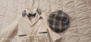 completo giacca camicia pantaloni gilet papillon