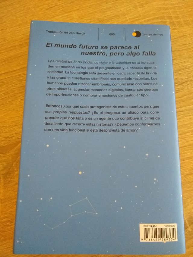 Si no podemos viajar a la velocidad de la luz de segunda mano por 5 EUR