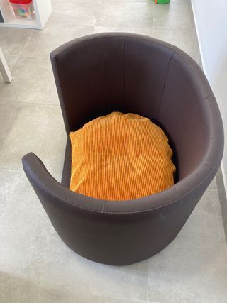 Cama de piel para mascotas