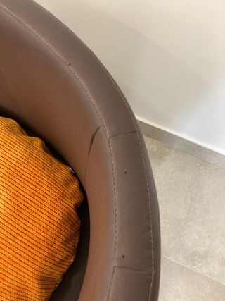 Cama de piel para mascotas