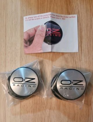 4 Uds 60mm tapa central OZ para la llanta.