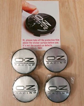 4 Uds 60mm tapa central OZ para la llanta.