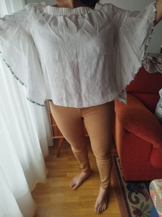 Camisa blanca zara
