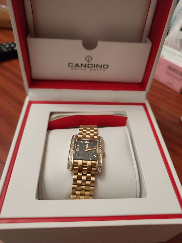 Reloj chapado en oro mujer de Candino