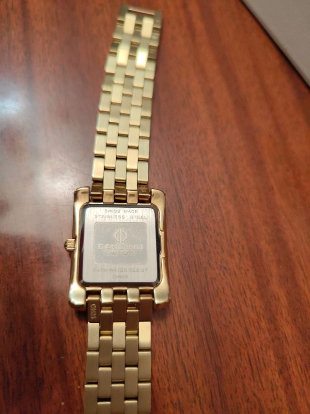 Reloj chapado en oro mujer de Candino