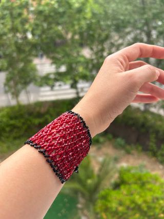 Pulsera de abalorios