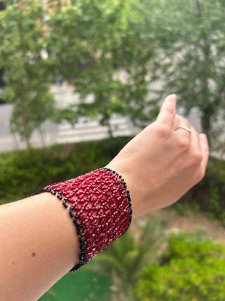 Pulsera de abalorios
