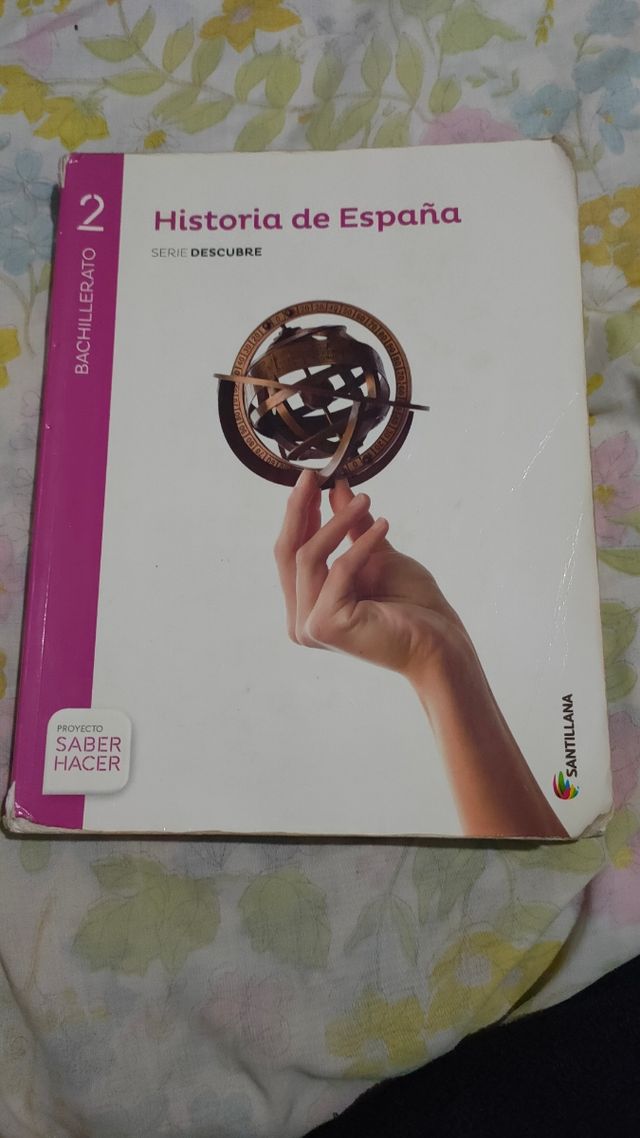 Libro historia de España 2° de bachillerato