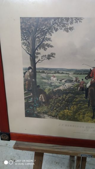 Cuadros ecuestres. Grabados