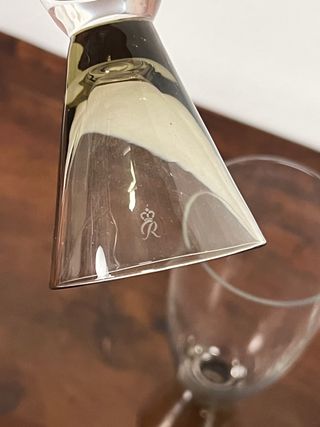 Set di 5 bicchieri da liquore in vetro di Murano.