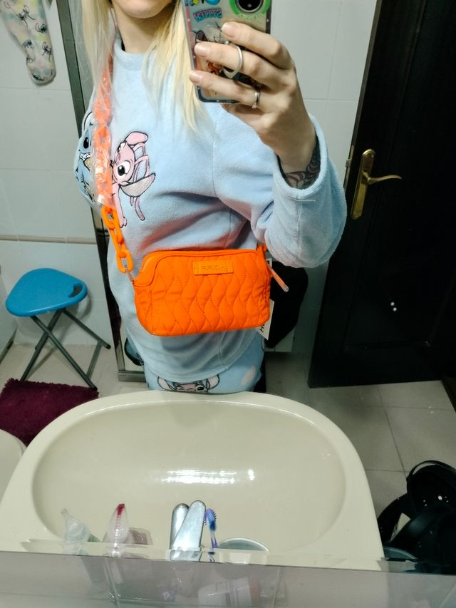 Bolso naranja Hoff