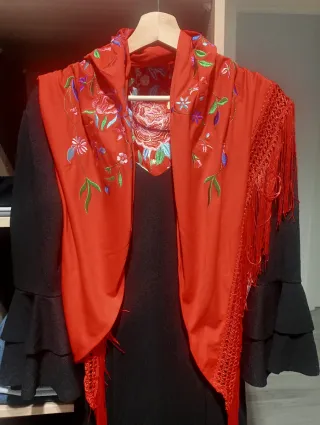 Traje flamenca