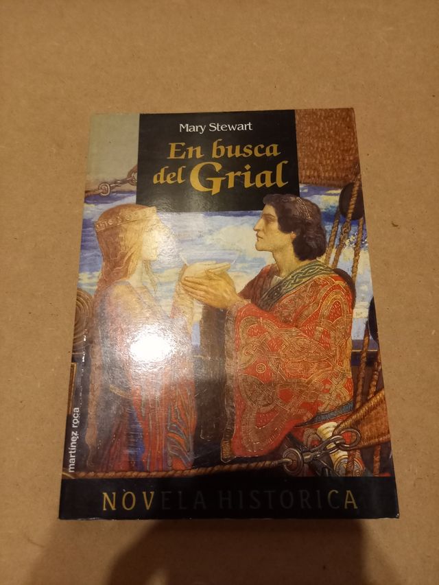 LIBRO-NOVELA HISTORICA-EN BUSCA DEL GRIAL