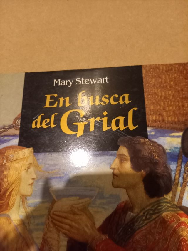LIBRO-NOVELA HISTORICA-EN BUSCA DEL GRIAL