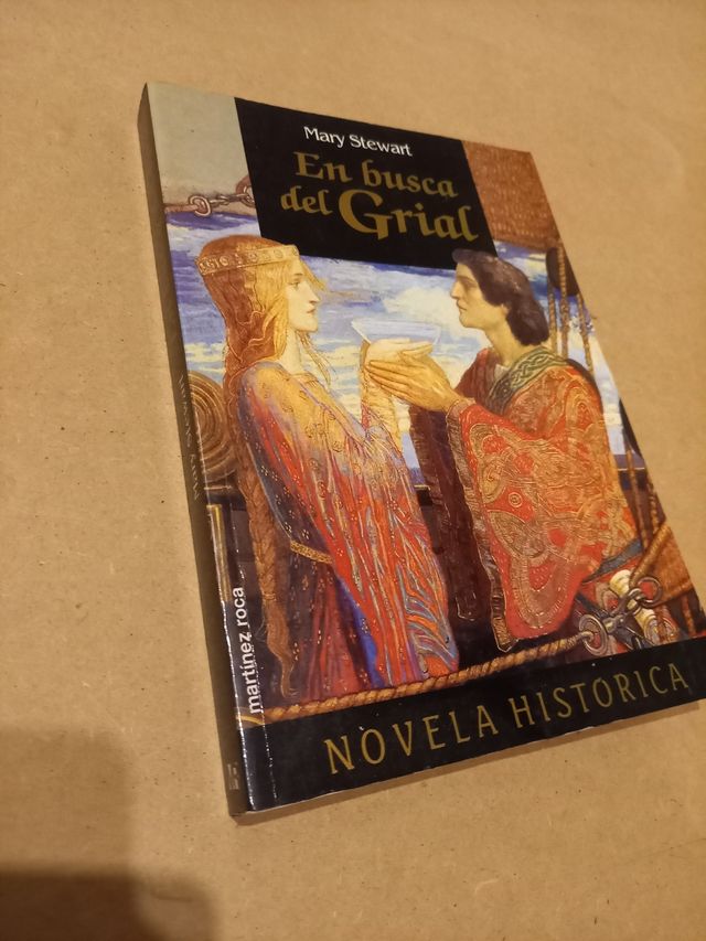 LIBRO-NOVELA HISTORICA-EN BUSCA DEL GRIAL