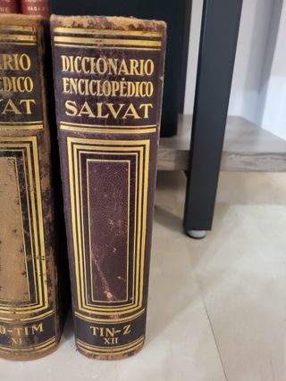 diccionario enciclopédico Salvat 1950