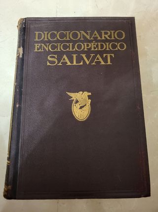diccionario enciclopédico Salvat 1950