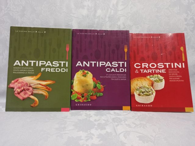 13 Ricettari ,libri cuccia