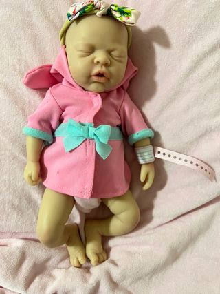 Bebé de silicona ecoflex cuerpo entero 32cm