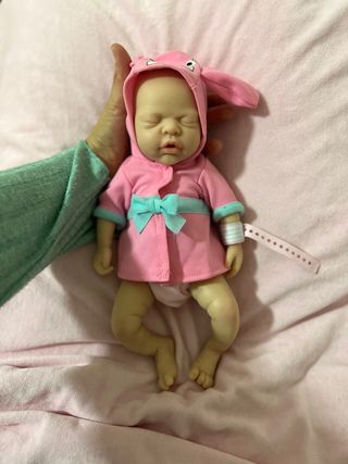 Bebé de silicona ecoflex cuerpo entero 32cm