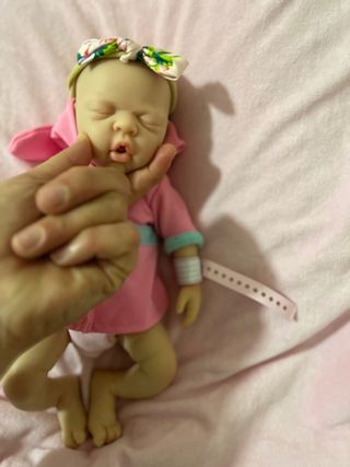 Bebé de silicona ecoflex cuerpo entero 32cm