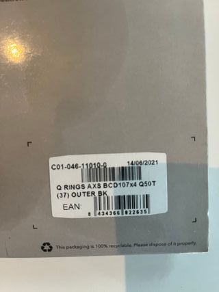 Par de Pratos rotor para estrada ovais