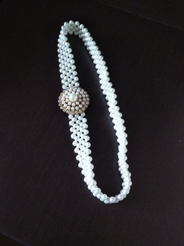 Cinturón de boda elegante