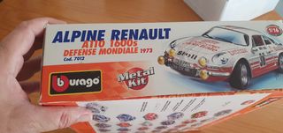 Maqueta RENAULT ALPINE 1/16 BURAGO