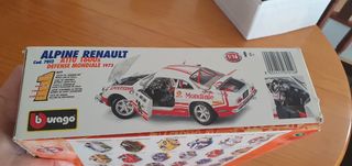 Maqueta RENAULT ALPINE 1/16 BURAGO