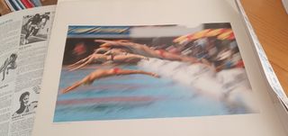 Carpeta y 6 carteles Juegos Olimpicos 1984