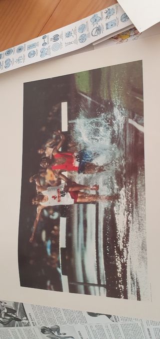 Carpeta y 6 carteles Juegos Olimpicos 1984
