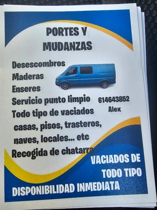 portes y mudanzas
