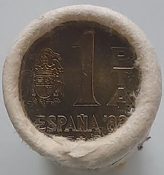 Cartucho 1 Peseta 1980 *82 (50 Piezas) F.N.M.T.