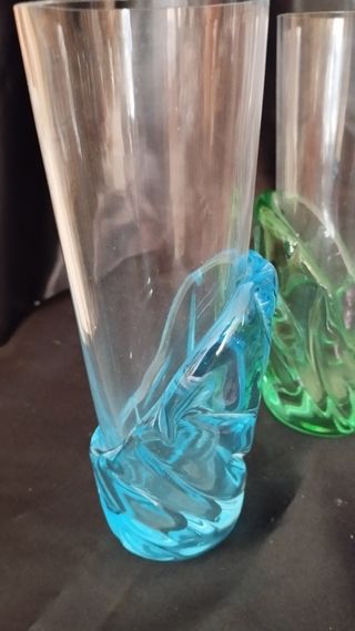 N. 6 bicchieri Cristallo di Murano C. Moretti