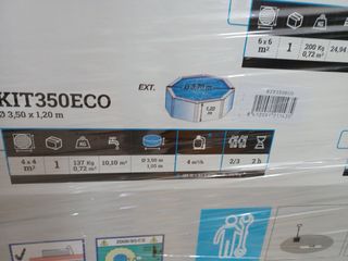 Piscina de Gre  redonda  350x120