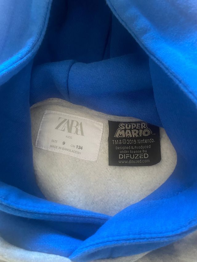 Sudadera con capucha Mario