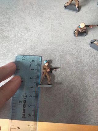 100 soldados franceses starlux 3 cm alto