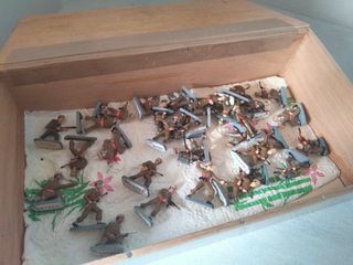 100 soldados franceses starlux 3 cm alto