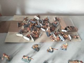 100 soldados franceses starlux 3 cm alto