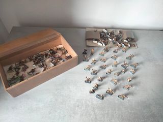 100 soldados franceses starlux 3 cm alto