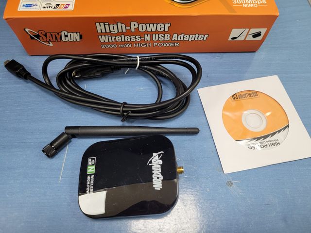 TARJETA DE RED USB SATYCON WIFI MODEL 3000 300MBPS