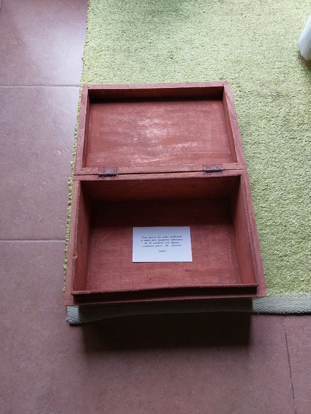 caja/joyero madera
