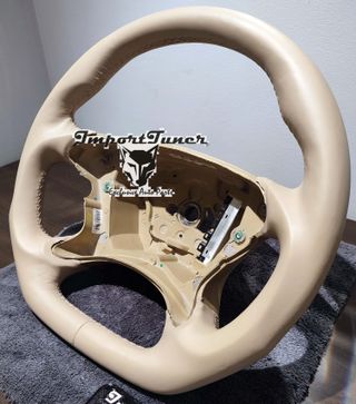 Volante Mercedes CLS w219 beige custom