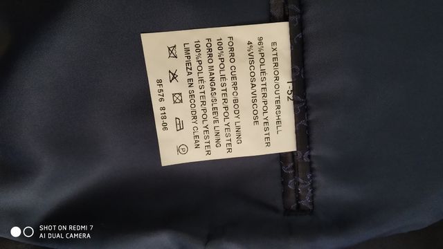 traje de chaqueta hombre.