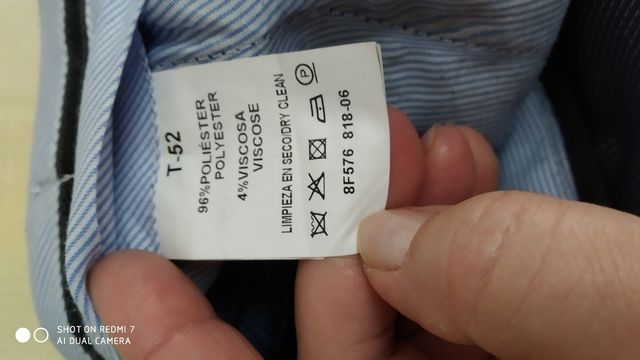 traje de chaqueta hombre.