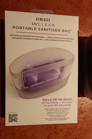 HoMedics DESINFECTANTE Portátil batería UV NUEVO