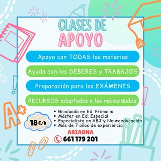 Clases de Apoyo Escolar