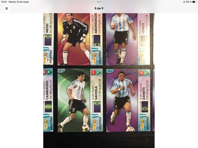 12 Cromos mundial alemania